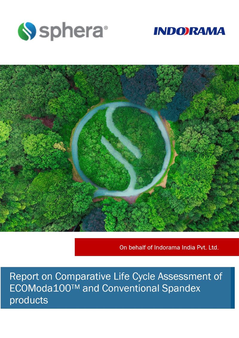 ECOMODA100™ LCA Report cover