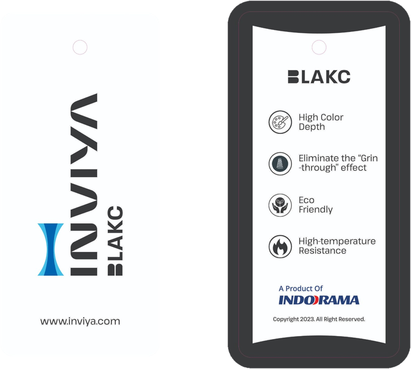 BLAKC hangtags